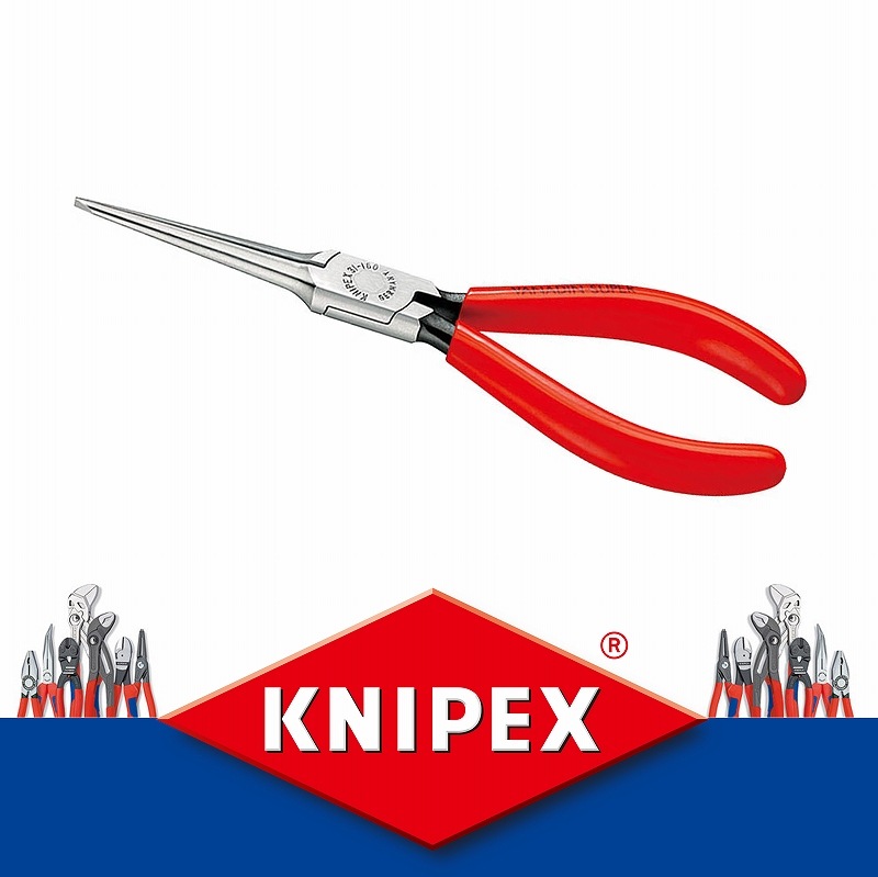 KNIPEX 3111-160 ニードルノーズプライヤー | 作業工具・プライヤ KNIPEX 3111-160 ニードルノーズプライヤー | 作業工具・プライヤ