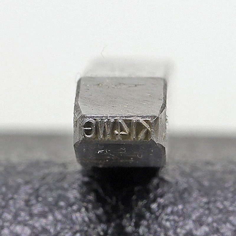 小次郎 高級刻印 K14WG 直 0.6mm | 彫刻・刻印・石留工具・接着剤,刻印