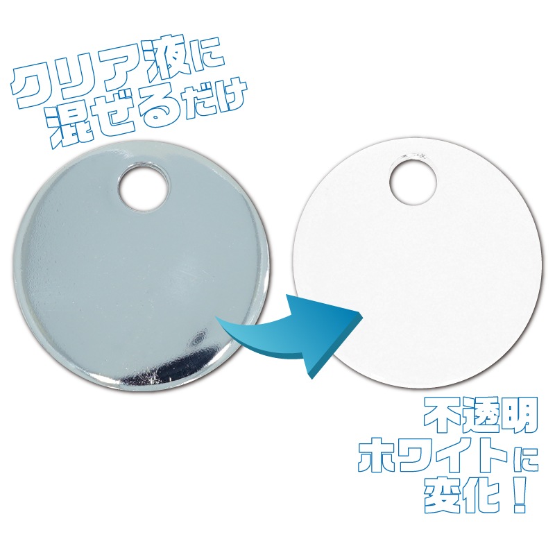 【値下げしました】UV塗装・鏡付き　BLIC 100 WD Mr.メタリックカラーGX GX213 ホワイトシルバーを4種類の下地で塗り