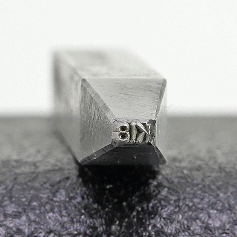 小次郎 高級刻印 K18 曲 0.6mm | 彫刻・刻印・石留工具・接着剤,刻印