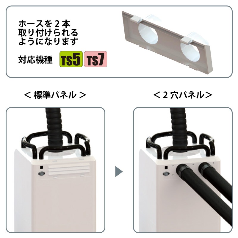 SIDUS(TS-5/7)排気口2穴パネル