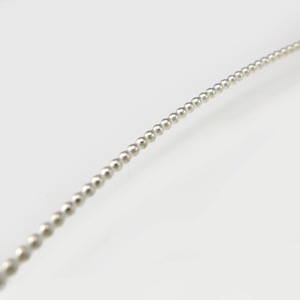 銀[Ag925] ビーズワイヤー 1.5mm 15cm【A】 | ジュエリーパーツ