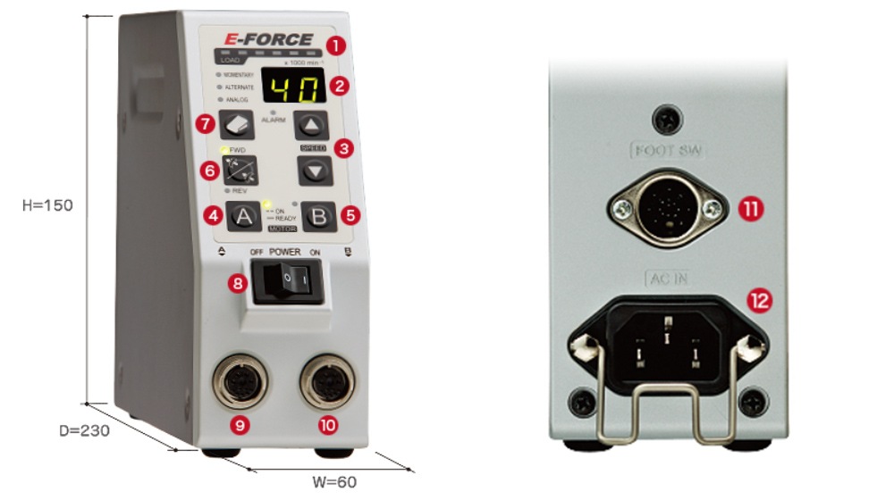 E-FORCE （イーフォース）コントローラー（100V用）（DCR-01）