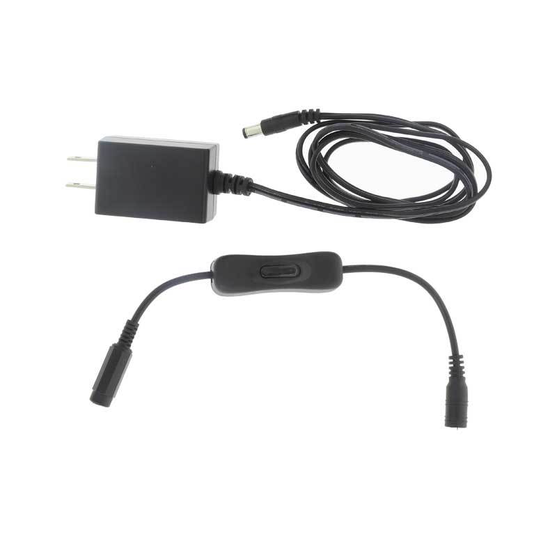 SIDUS LED付フレキシブルホース(700mm)用電源アダプターNEW