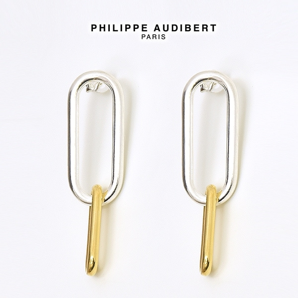 PHILIPPE AUDIBERT եåץǥ١ Double oval earring ԥ BO4194 ǥ