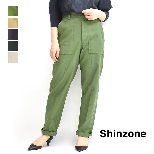 THE SHINZONE ���󥾡��� BAKER PANTS �٥������ѥ�� 15AMSPA18 ��ǥ�����������̵����
