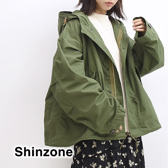 ��22AW��THE SHINZONE ���󥾡��� PARK PARKA �ѡ����ѡ����� �ӥå���å������� 20AMSCO54 ��ǥ�����������̵����