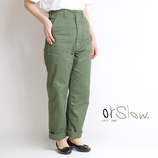 orSlow  ϥȥեƥѥ "HIGH WAIST FATIGUE PANTS" 00-5042-16 ǥ̵