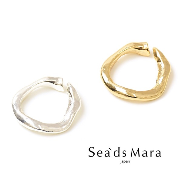 sea'ds mara ハート リング ゴールド レディース