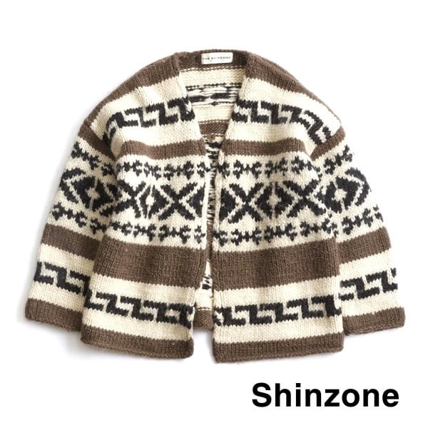 ��23FW��THE SHINZONE ���󥾡��� COWICHAN CD �������󥫡��ǥ����� 21AMSNI09������̵����