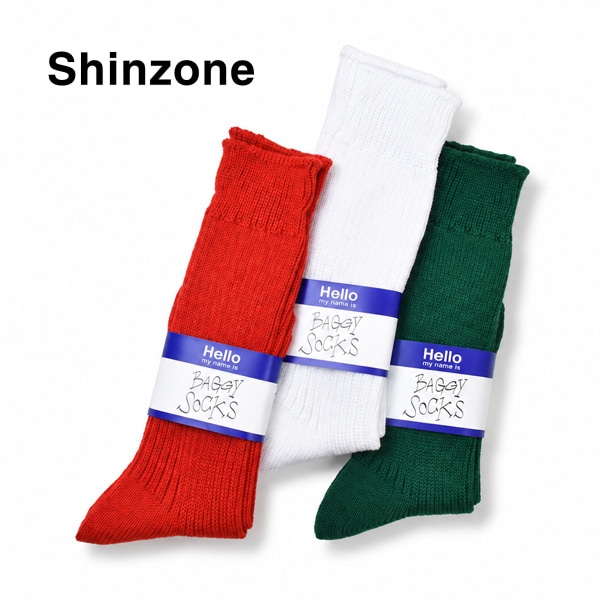 THE SHINZONE ���󥾡��� BAGGY SOX �Х������å��� 22SMSIT01 ��ǥ������ڥ���å��ݥ��Ȳġ�