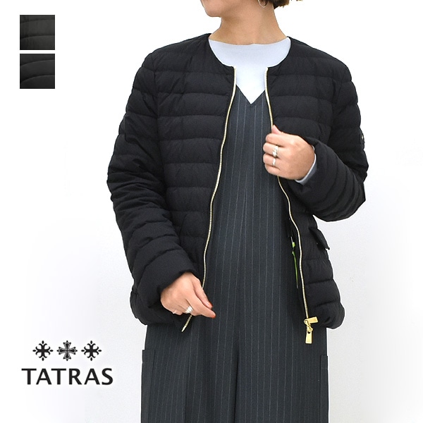 25AW】TATRAS タトラス NOKO/ノコ ノーカラーライトダウンジャケット