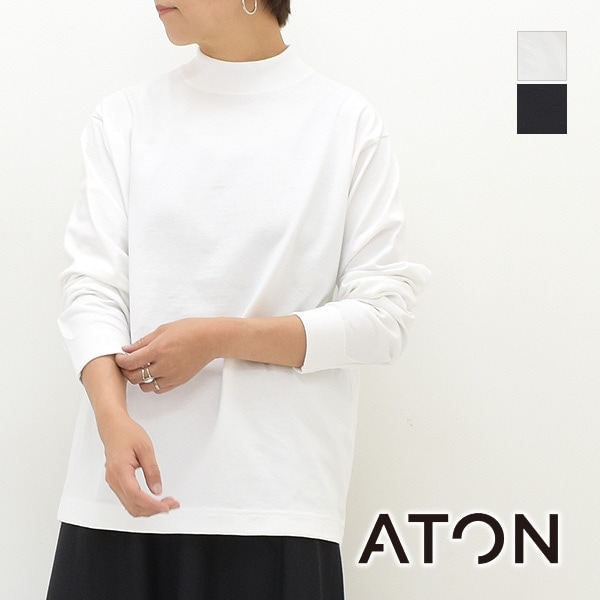 ATON ȥ "SUPIMA AIR 12/- MOCK NECK" åͥååȥ AT-KKAGNW0601 ˥å̵