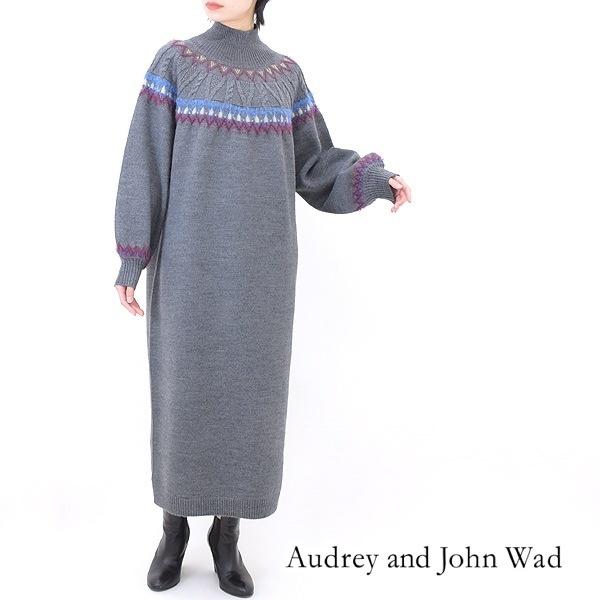 Audrey and John Wad オードリーアンドジョンワッド ノルディック柄