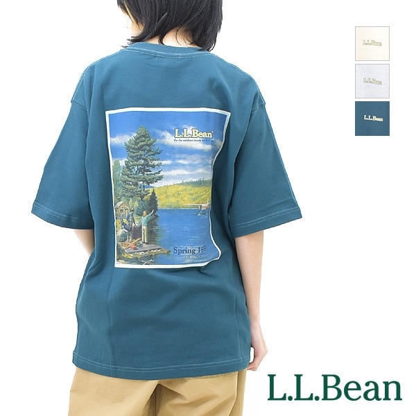 L.L.Bean Japan Edition 륨ӡ ѥ󥨥ǥ ХåץT 1991 SS Catalog T-shirt 32752029 ˥åڥåݥȲġ