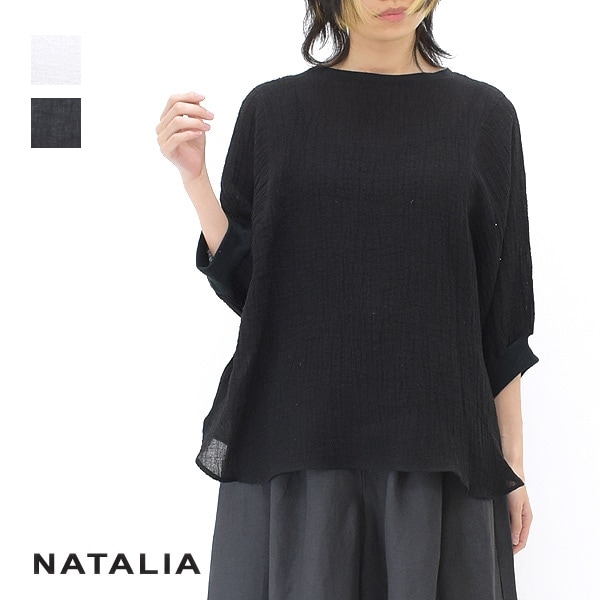 NATALIA ʥꥢ ͥܥե쥢Tee֥饦 N2713 ǥ̵