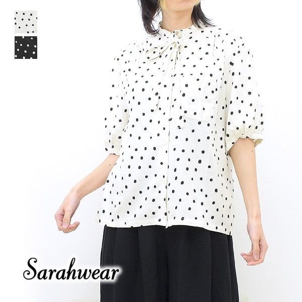 SarahWear 饦 ɥåȥܥդ㥶Ⱦµ֥饦 C52847 Sarah Wear ǥ̵ۡڥåݥȲġ