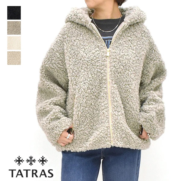 26AW】TATRAS タトラス IPAMA/イパマ オーバーサイズ フード付きボア