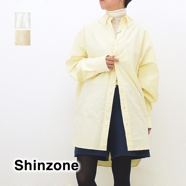 23FWTHE SHINZONE 󥾡 BIG SHIRTS ӥå 23AMSBL06 ڥۥ磻/̵ۡ