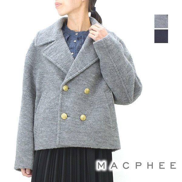 新品未使用 MACPHEE マカフィー ピーコート 定価42,000円 38 M 000000005814_XEoUqai.jpg