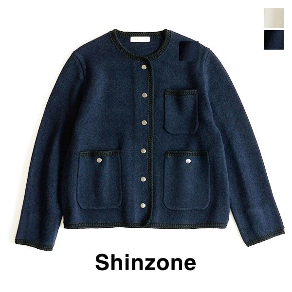 24SSTHE SHINZONE 󥾡 KNIT JACKET Ρ顼˥åȥ㥱å 24SMSJK02  ͥӡ̵