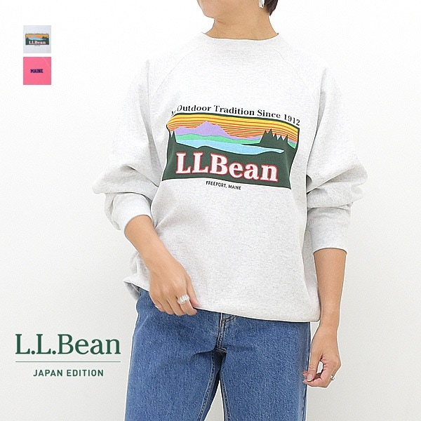 24SSL.L.Bean Japan Edition 륨ӡ ѥ󥨥ǥ Portage Crewneck Sweatshirt 롼ͥåå 4175-5174 ǥ