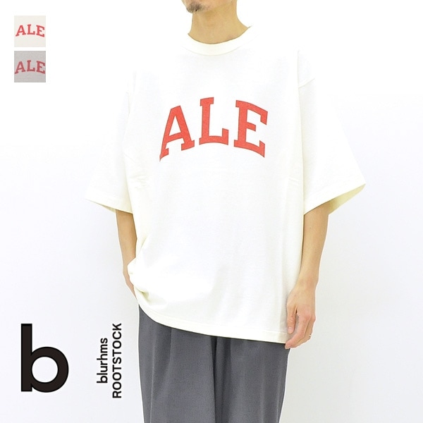 ブラームス　白T blurhms ROOTSTOCK ブラームス ルーツストック プリントTシャツ