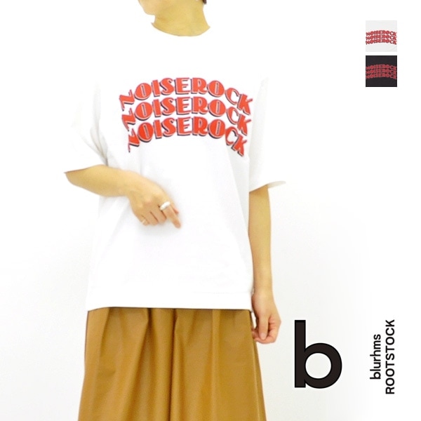 blurhms ROOTSTOCK ֥顼ॹ 롼ĥȥå ץT  "NOISE ROCK Print Tee STANDARD" bROOTS24S33A ǥ̵