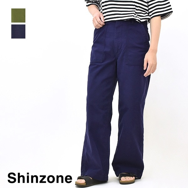 THE SHINZONE 󥾡 WASHED BAKER PANTS å ٥ѥ 24MMSPA03 ǥ̵