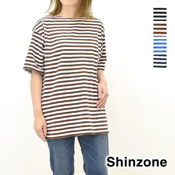 ڥ/20%OFFTHE SHINZONE 󥾡 HALF MARINE BORDER ϡ ޥܡT Ⱦµ 24MMSCU02 ǥڥåݥȲġۡ25SUMMER SALEۡʡԲġ