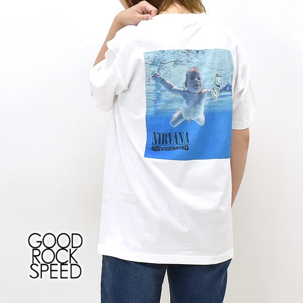 GOOD ROCK SPEED åɥåԡ  ˥ ͥСޥ ץT NIRVANA NEVERMIND 24NVN007W ۥ磻  ǥڥåݥȲġ