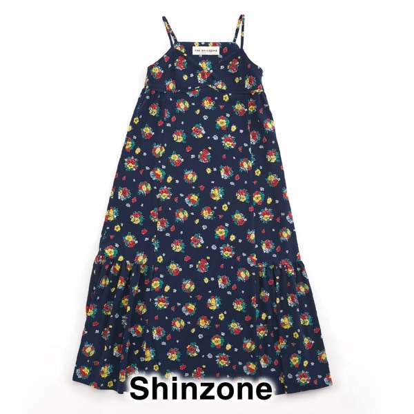 Flower puff sleeve tiered one-piece – POPPY