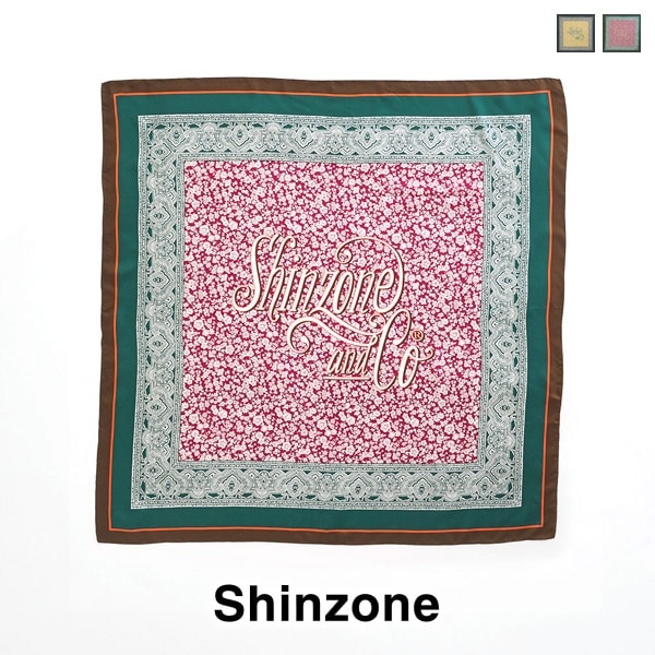 シンゾーン　シルクスカーフ Shinzone（シンゾーン）】THE SHINZONE & CO SILK SCARF スカーフ