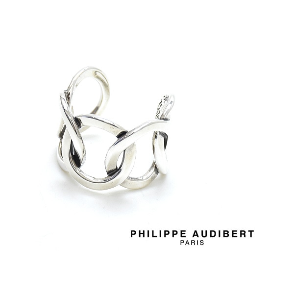 フィリップオーディベール　サークルリング　Columbus ring シルバー PHILIPPE AUDIBERT フィリップ オーディベール Columbus Ring オープン