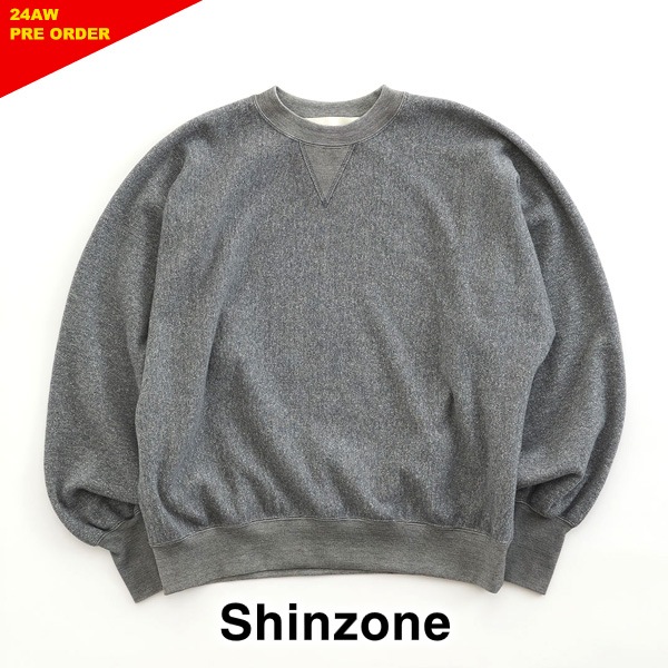 24AW】シンゾーン THE SHINZONE コットンウールスウェット COTTON WOOL