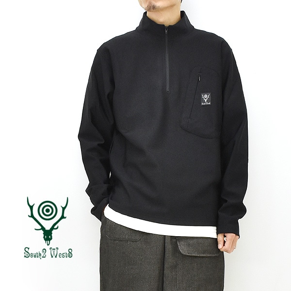 ڥ/20%OFFۡ24AWSouth2 West8 ġȥ Zipped Pullover Scouting Shirt -N/PE/PU Tricot Jersey- åץץ륪С 㡼 PU530̵ۡ25SUMMER SALEۡʡԲġ