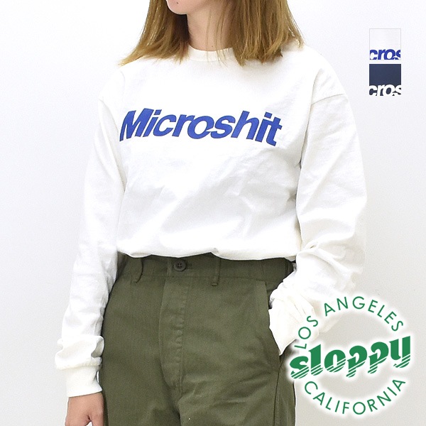 SLOPPY SUPPLY スラッピーサプライ パロディプリントロング