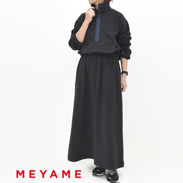 MEYAME メヤメ COTTON DRESS ロングワンピース コットン100 メヤメ ロングワンピース コットンワンピース COTTON DRESS