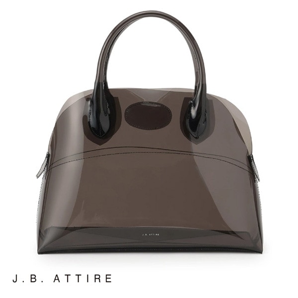 J.B. ATTIRE ジェービーアタイア パリスバッグミニ クリアバッグ