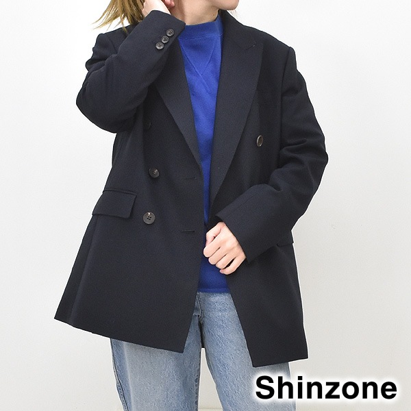 25SS】THE SHINZONE シンゾーン DOUBLE BREASTED JACKET ダブル