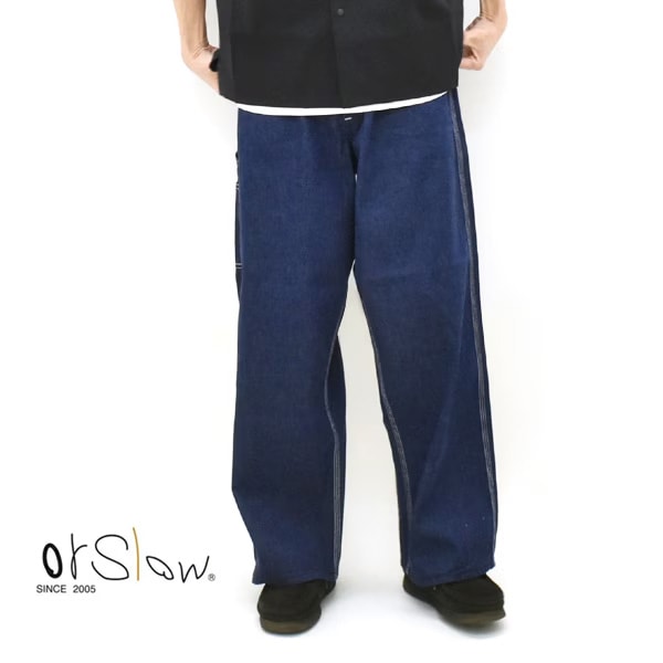 orslow /ペインターデニムパンツ size:2 オアスロウ オアスロウ orSlow/ワイドフィット 30'S ペインターパンツ/01-5126-81