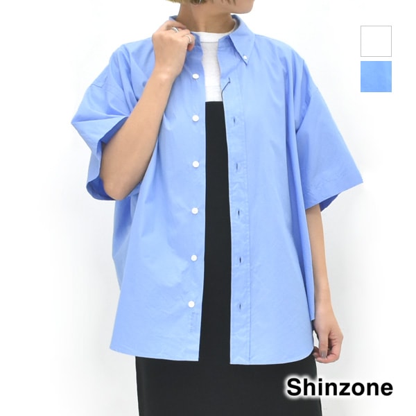 ザ シンゾーン shinzone HALF SLEEVE DADDY SHIRT 25Summer】THE SHINZONE シンゾーン HALF SLEEVES DADDY SHIRT
