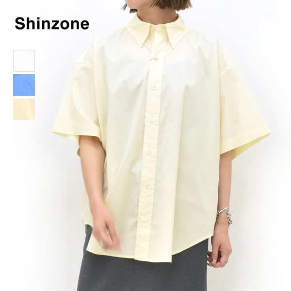 25Summer】THE SHINZONE シンゾーン HALF SLEEVES DADDY SHIRT 半袖