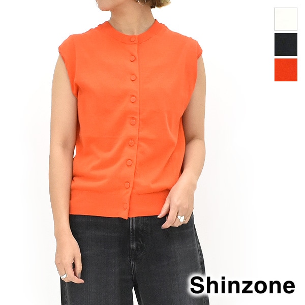 25Summer】THE SHINZONE シンゾーン ICE COTTON KNIT SLEEVELESS TOP