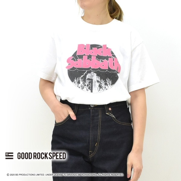 【GOOD ROCK SPEED】BlackSabbathツアープリントT 25SS】GOOD ROCK SPEED グッドロックスピード ロックTEE Black