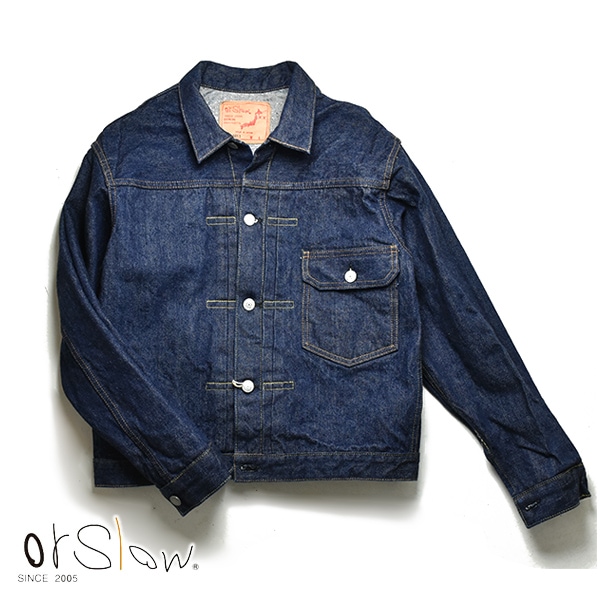 orSlow ���������� ������40's �ץ꡼�ĥե���ȥ֥륾�� ONE WASH G����� �ǥ˥� ���㥱�å� 03-6011-81 ��� ��ǥ����� ��˥��å���������̵����