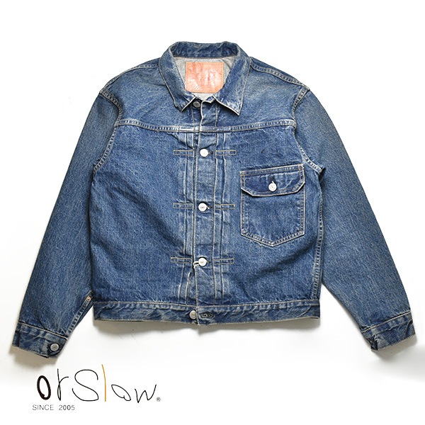 orSlow オアスロウ タイプ40's プリーツフロントブルゾン 2YEARS WASH