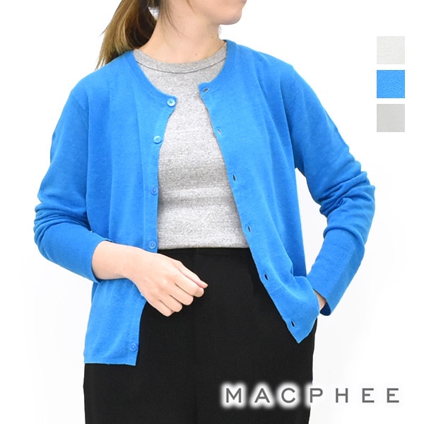 ڥ/20%OFFMACPHEE ޥե ץ졼ͥ󥯥롼ͥåǥ 52-02403 ǥ̵ۡ25SUMMER SALEۡʡԲġ