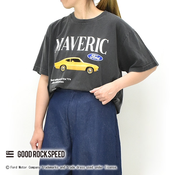 【GOOD ROCK SPEED】FORD バックプリントT グレー GOOD ROCK SPEED/グッドロックスピード] FORD ロゴバック