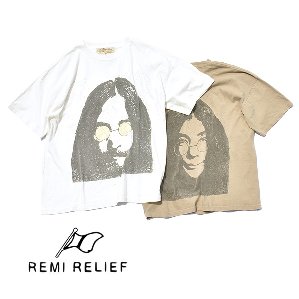 REMI RELIEF レミレリーフ HARD SP加工 20/-天竺BIGサイズT